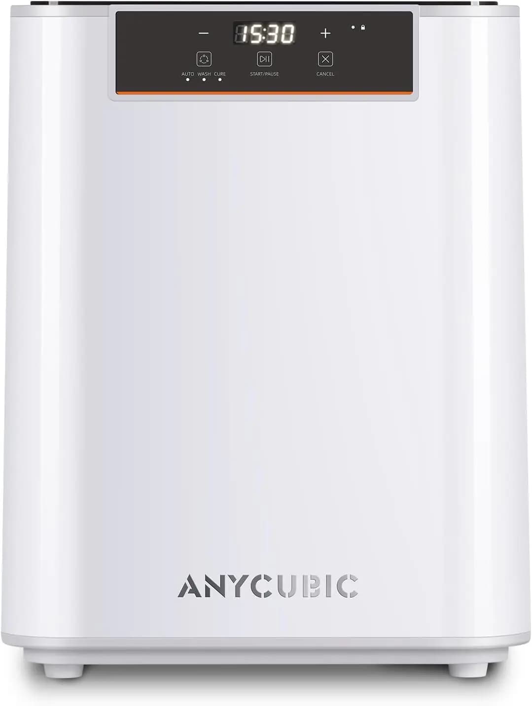 ANYCUBIC Wash & Cure Max 3.0, 15.1L Ultra-Large Wash and Cure Station For Large Resin 3D Printer Wash & Cure All-in-1 Machine