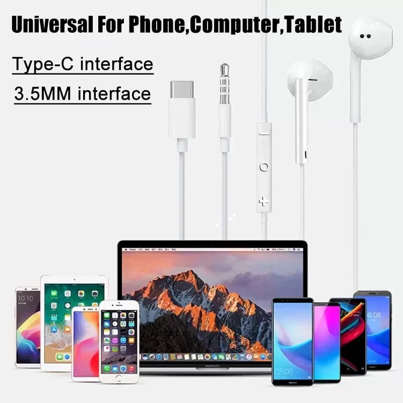 Original Headphones For Apple iPhone 15 14 11 12 13 Pro Max Earphones XR X XS 8 Plus Bluetooth Wired Earbuds Headset Accessories - 4