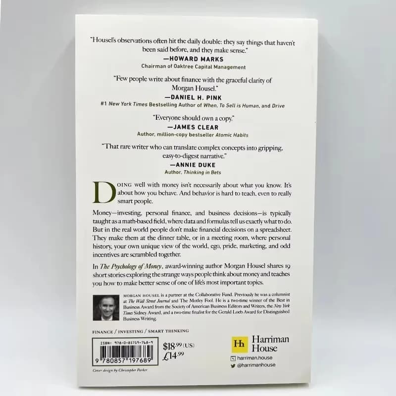 The Psychology of Money— Timeless Lessons on Wealth, Greed, Happiness Finance Books for Adult - 5
