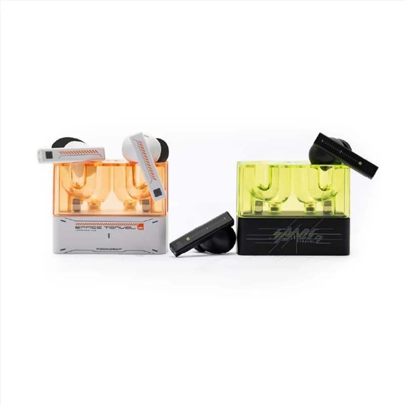 Moondrop Space Travel 2 HiFi Noise-Canceling TWS  Bluetooth 6.0 Compatibility Earphones with Great Call Quality