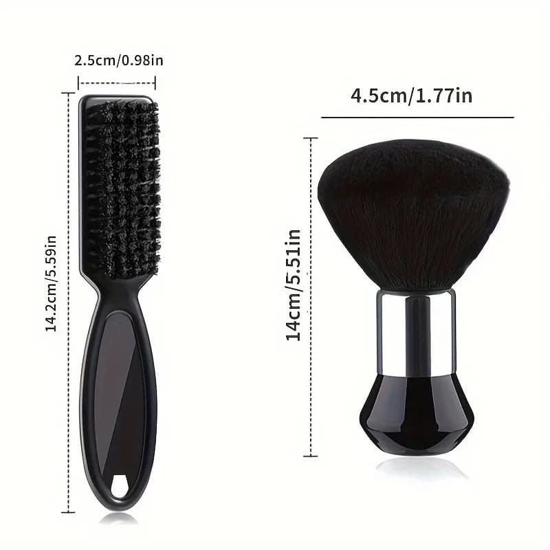 مجموعة حلاقة اللحية 3 قطع/مجموعة مع زجاجة رذاذ الضباب وفرشاة تنظيف اللحية أدوات تجميل عدة تنظيف اللحية للرجال - 3