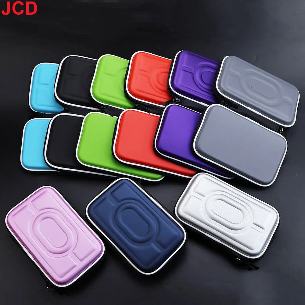 JCD 1pc Colors EVA Hard Case Storage Bag Pouch For 3DS NDSL NDSI GBA GBC Console Protective Carry Cover - 4