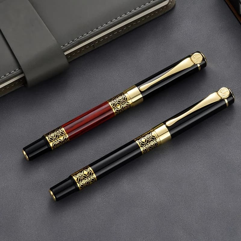 4pcs/set High Quality Luxury Ballpoint Pen Metal Elegant for School Office Christmas Father's Day Mother's Day Birthday Gifts - 5