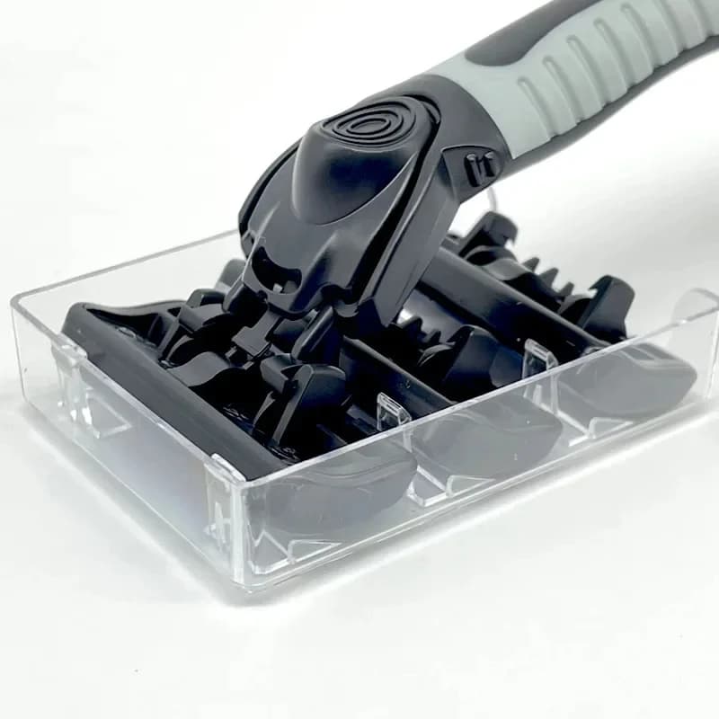 Razor Classic 6 Layer Safety Razor for Mens Shaving&Womens Hair Removal Shaving Blades Manual Shaver - 4