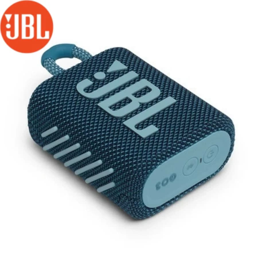 سماعة بلوتوث لاسلكية JBL GO3 صغيرة مقاومة للماء والغبار IP67 بطارية تدوم 7 ساعات صوت نقي محمولة للتخييم والمشي والسفر - 4