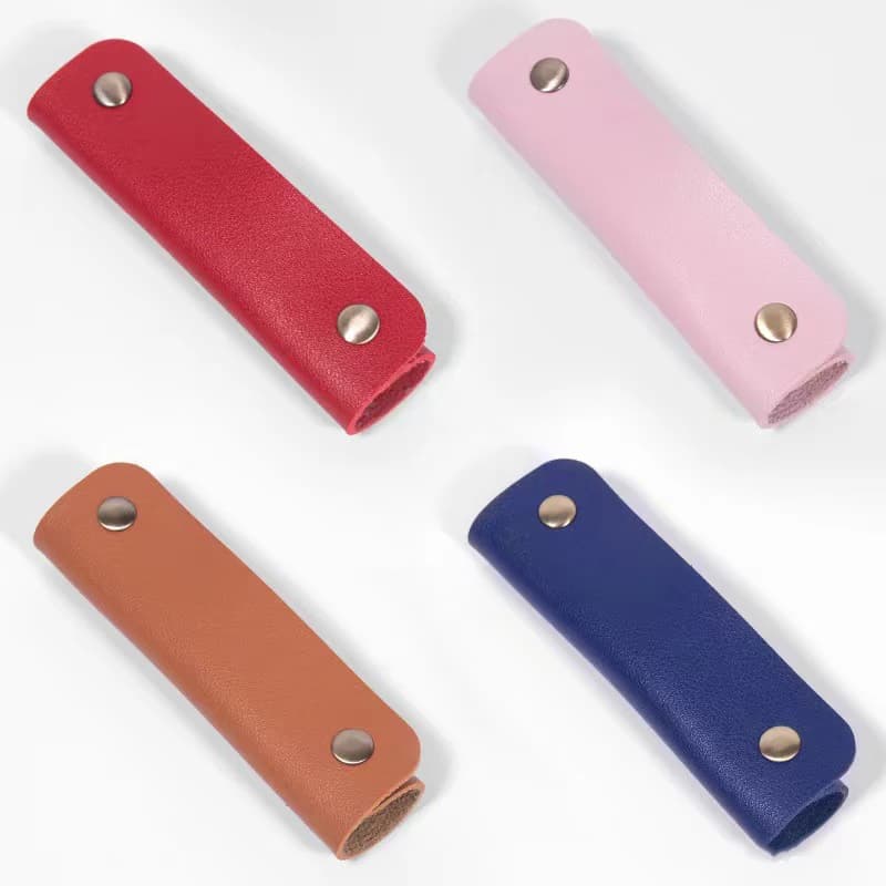 Strap For Suitcase Grip Protective Cover Shoulder Strap Pad Grip Bag Accessories Leather Luggage Bag Handle Wrap Replacement - 2