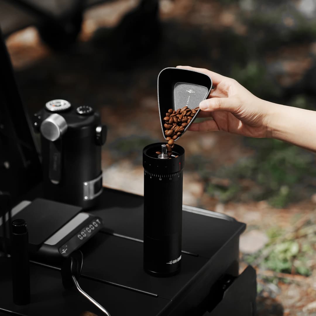 MHW-3BOMBER BeanBoat Coffee Bean Dosing Cup Aluminum Alloy Coffee Dosing Tray Coffee Bar Accessories For Coffee Enthusiast - 3