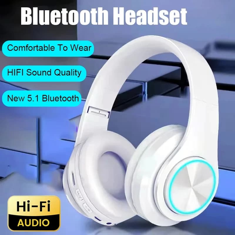 B39 Head-mounted Wireless Bluetooth Headphones With Mic Noise Cancelling Headsets Stereo Sport Gaming Earphones New - 3