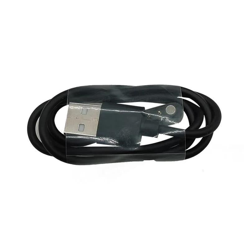شاحن ساعة ذكية مع كابل USB - 2 دبابيس/4 دبابيس، متوافق مع ساعات الكبار والأطفال - 5