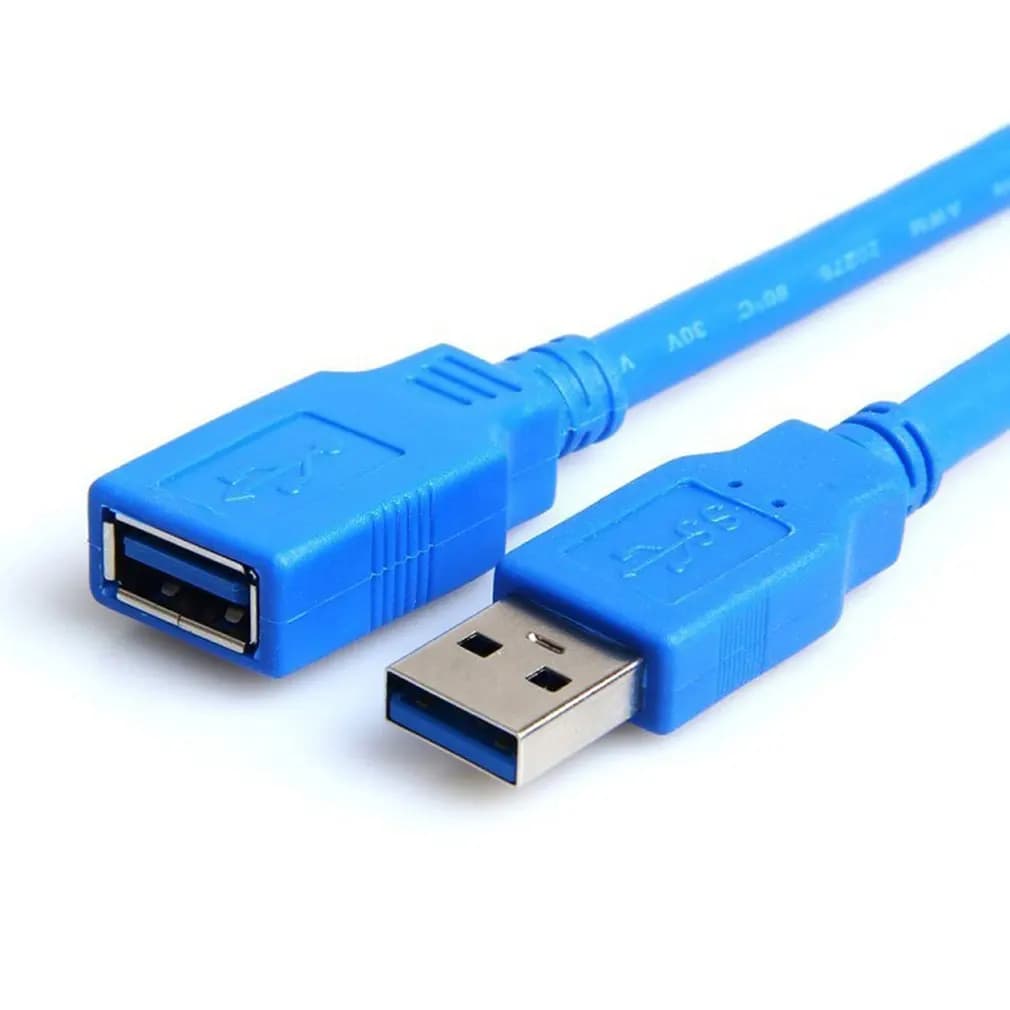 كابل تمديد USB 3.0 A ذكر إلى USB 3.0 A أنثى 0.5م 1م 1.5م 3م للابتوب والفأرة ولوحة المفاتيح والقرص الصلب والكمبيوتر