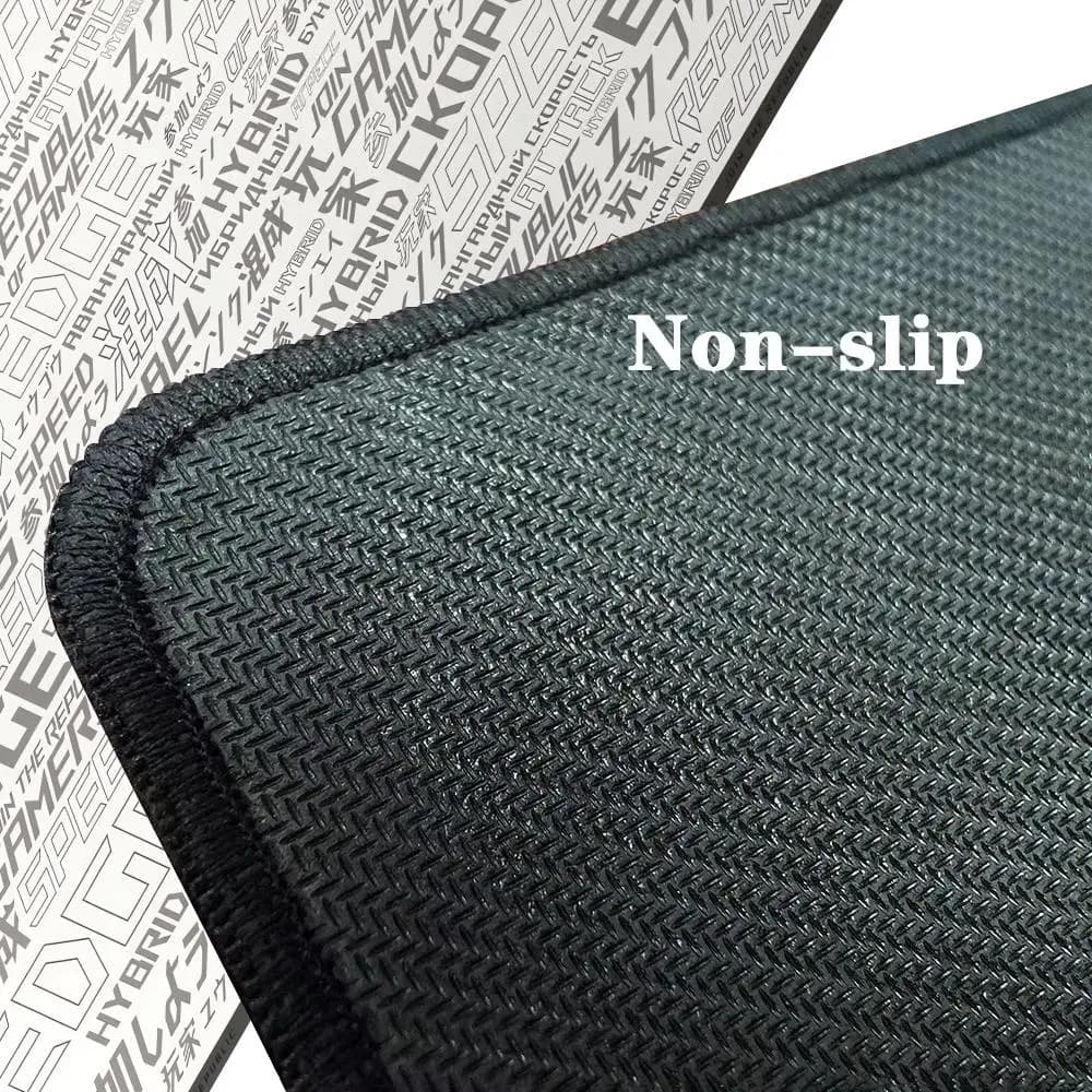 Cool Anime Asus Rog Mouse Pad Large monitor MousePad XXL Gaming Rubber mini PC Lock tablet mouse Desk Mat Computer Gamers office - 4