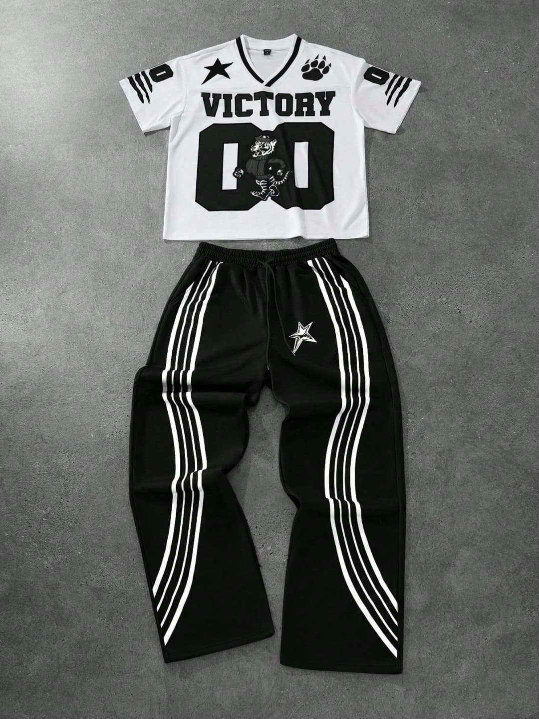 2026 Summer Men's And Women's Short Sleeved Pants 2-Piece Set With Letter Printing Simple Quick Drying T-Shirt Pants Casual Set - 3