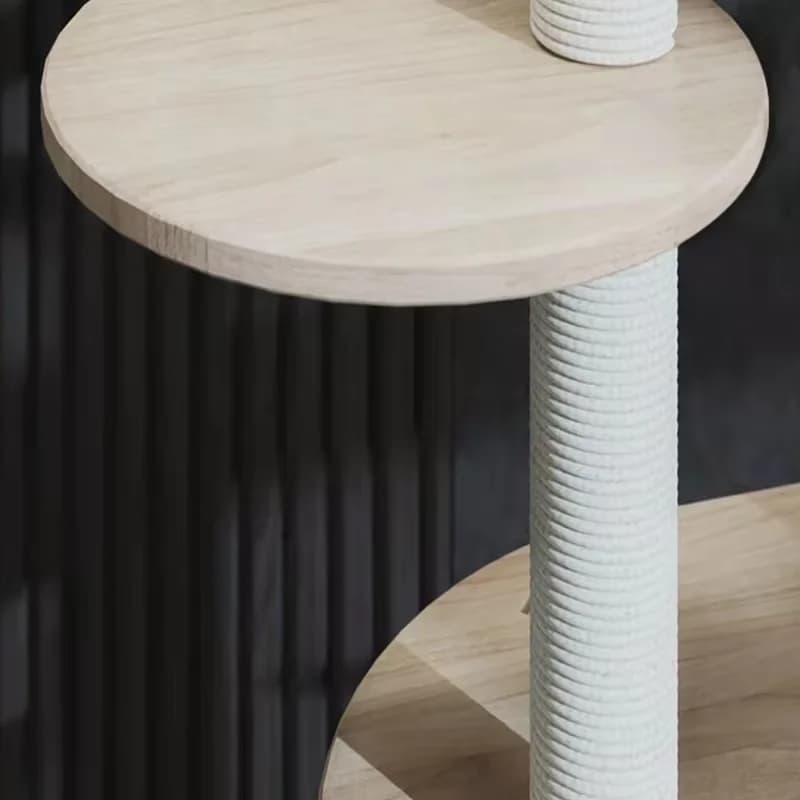 عمود خدش قطط لشجرة تسلق القطط DIY إطار تسلق قطط عمود استبدال لعبة قطط حبل سيزال متشابك خدش أثاث - 5