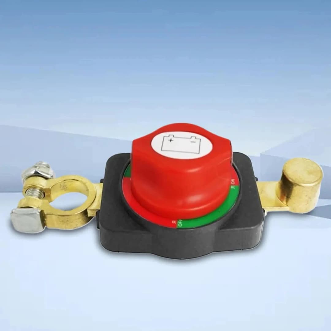 Car Battery Disconnect Switch Manual Circuit Breaker Anti-Power Off Leakage Protector Universal Auto Parts 12V-24V Systems - 5
