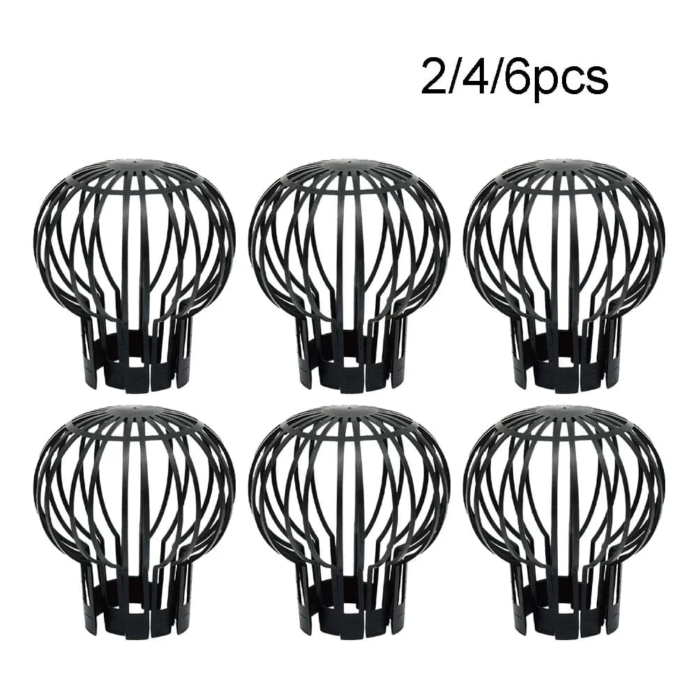 2/4/6Pcs Roof Gutter Guard Filters Expand Plastic Filter Strainer Stops Blockage Leaf Drains Drain Net Cover Gutter Guard - 2