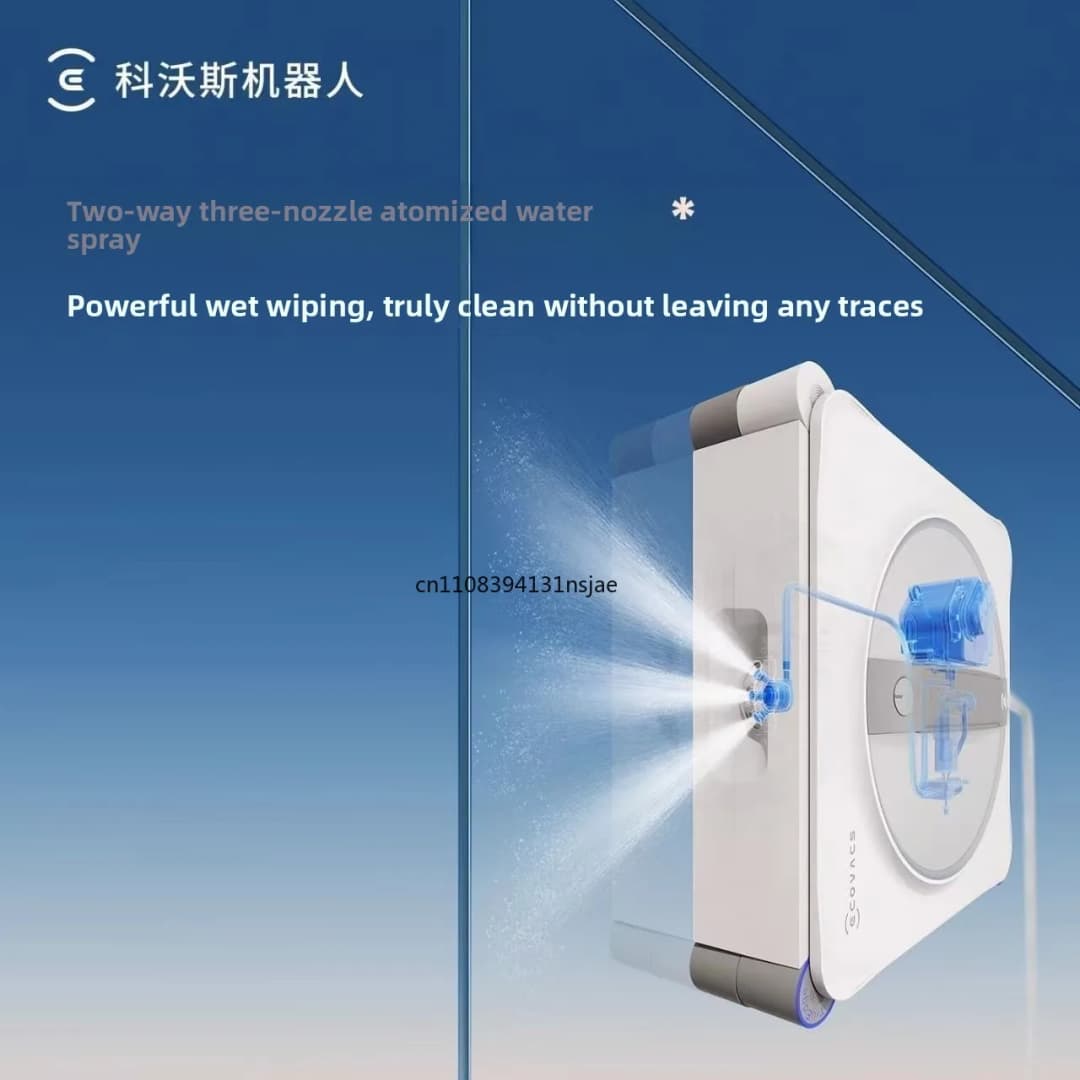 2026 روبوت ECOVACS WINBOT W2S Max الجديد الإصدار المستقل لتنظيف النوافذ، شفط 8000 بسكال، رش تلقائي، تنظيف الحواف - 3