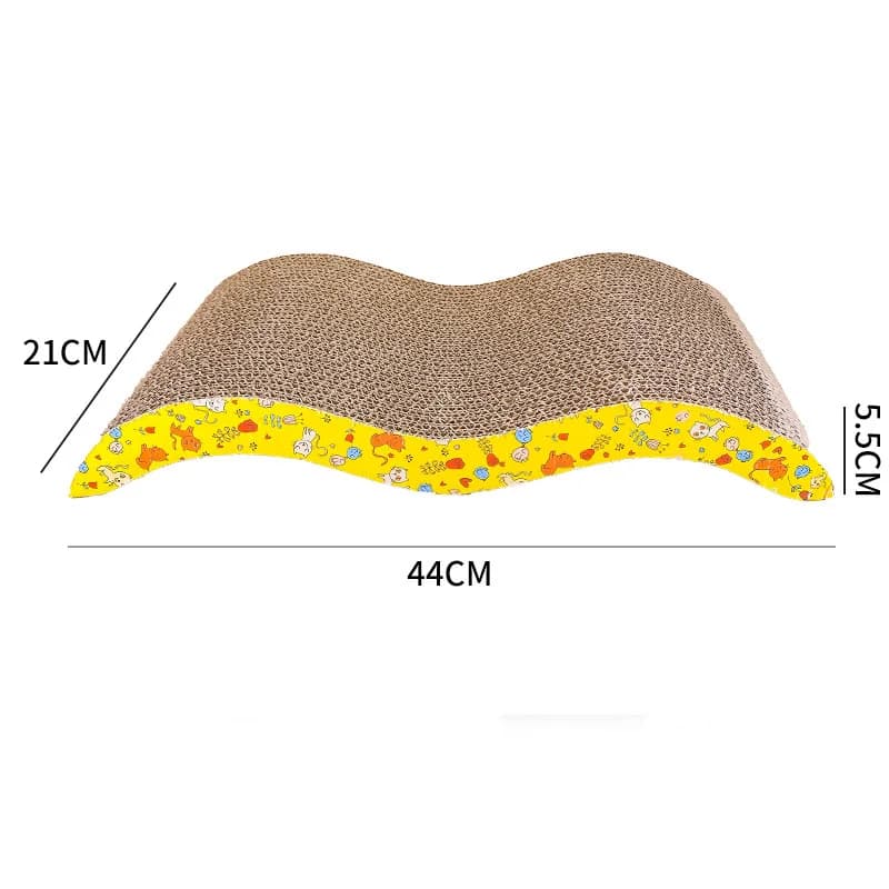 Cat Toys cat scraper sharpening claw cardboard corrugated board scratch-resistant cat scratch board Cat toy sofa cushion bed - 2