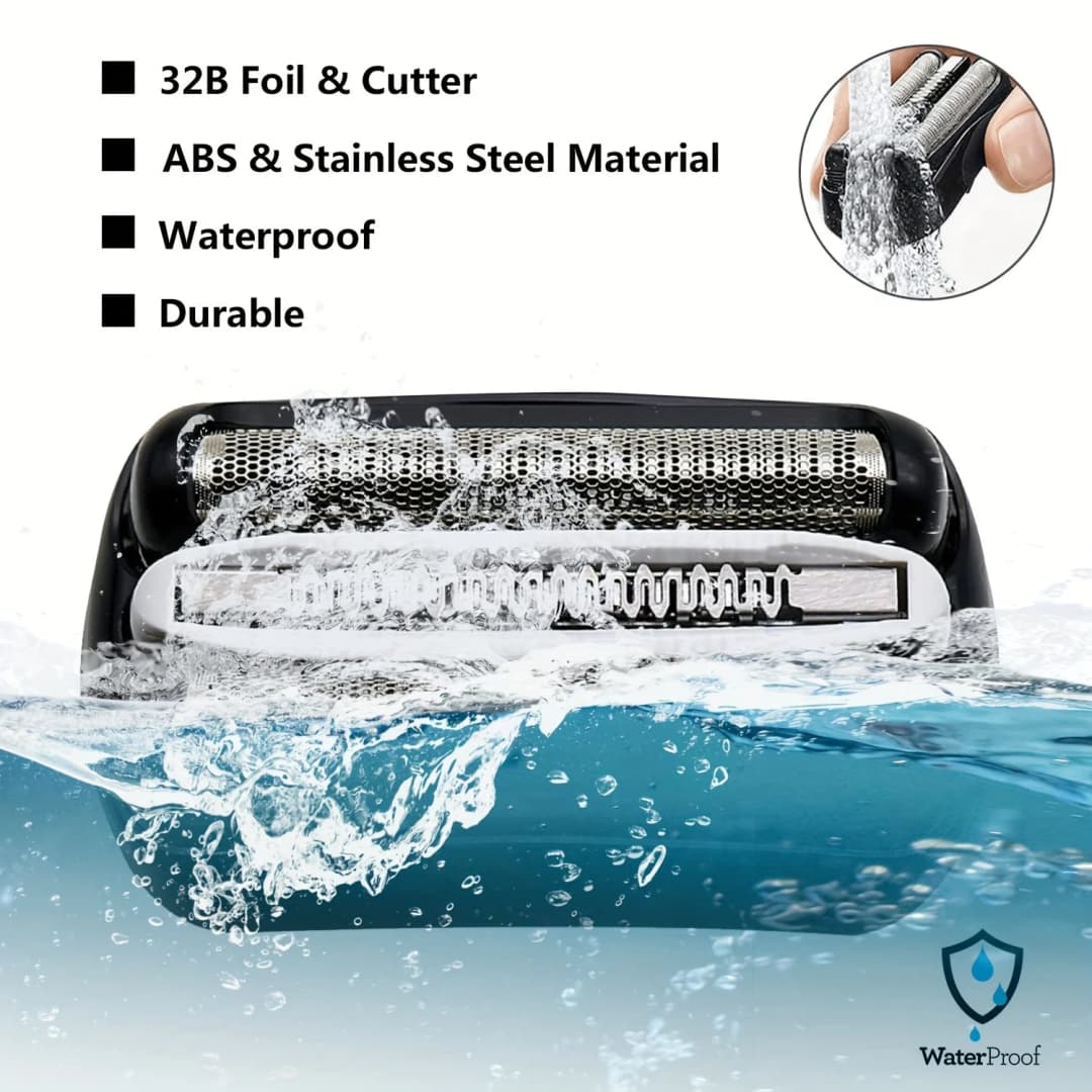 32B/21B Shaver Replacement Head for Braun Series 3 3000s 3010s 3020s 3030s 3040s 300s 301s 310s 320s 330s 340s Electric Shaver - 5