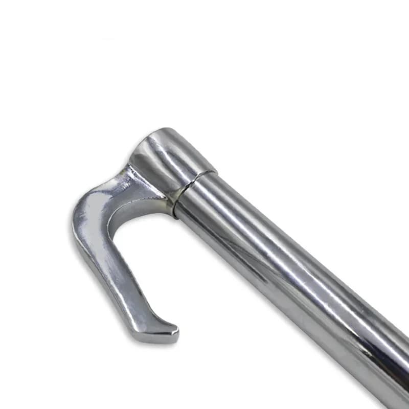 EAFC General Motors Brake Lock Steering Wheel Lock Retractable Double Hook Car Clutch Pedal Lock Security Anti-theft Auto Parts - 4