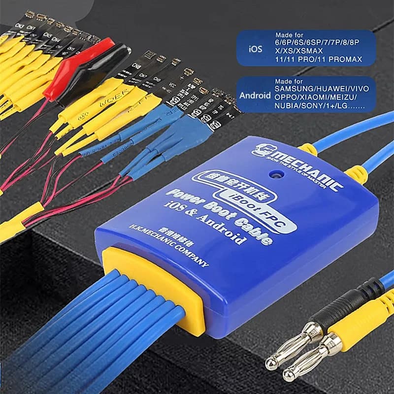 ميكانيكي IBoot AD Max IBoot FPC كابل تمهيد الطاقة آيفون 6-17ProMax سامسونج هواوي Xiaomi إصلاح إمدادات الطاقة اختبار الحبل - 5