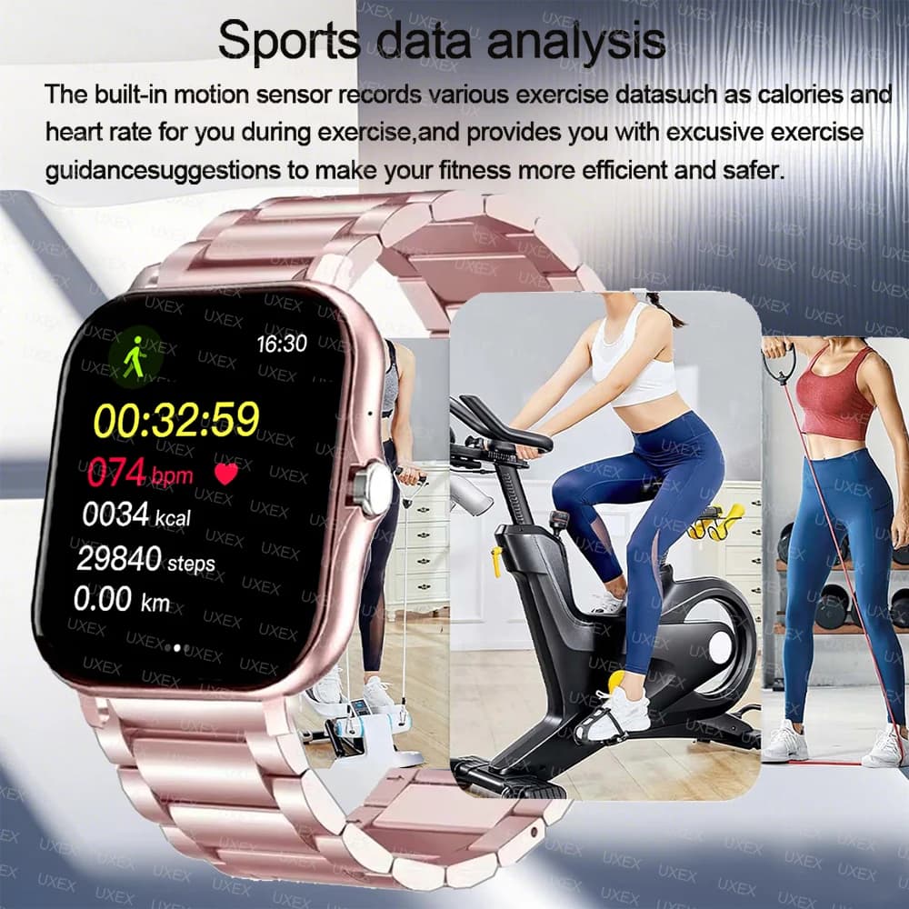 ساعة LAXASFIT Y13 Pro Max الذكية 2026، شاشة لمس كاملة، ساعة رياضية للياقة، مكالمات بلوتوث، هدية مثالية - 3