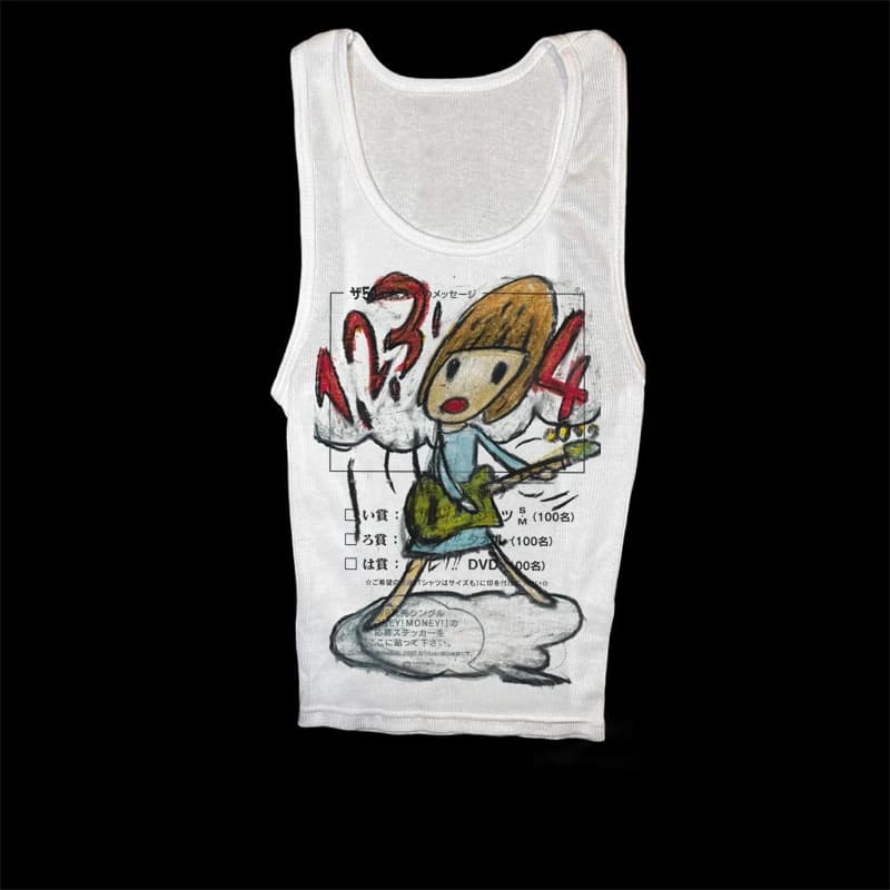 Y2K Korean Popular Clothes Emo Summer Baby Tee Streetwear Gothic Harajuku Graphic Aesthetic Print T-shirt Women Vintage Crop Top - 4