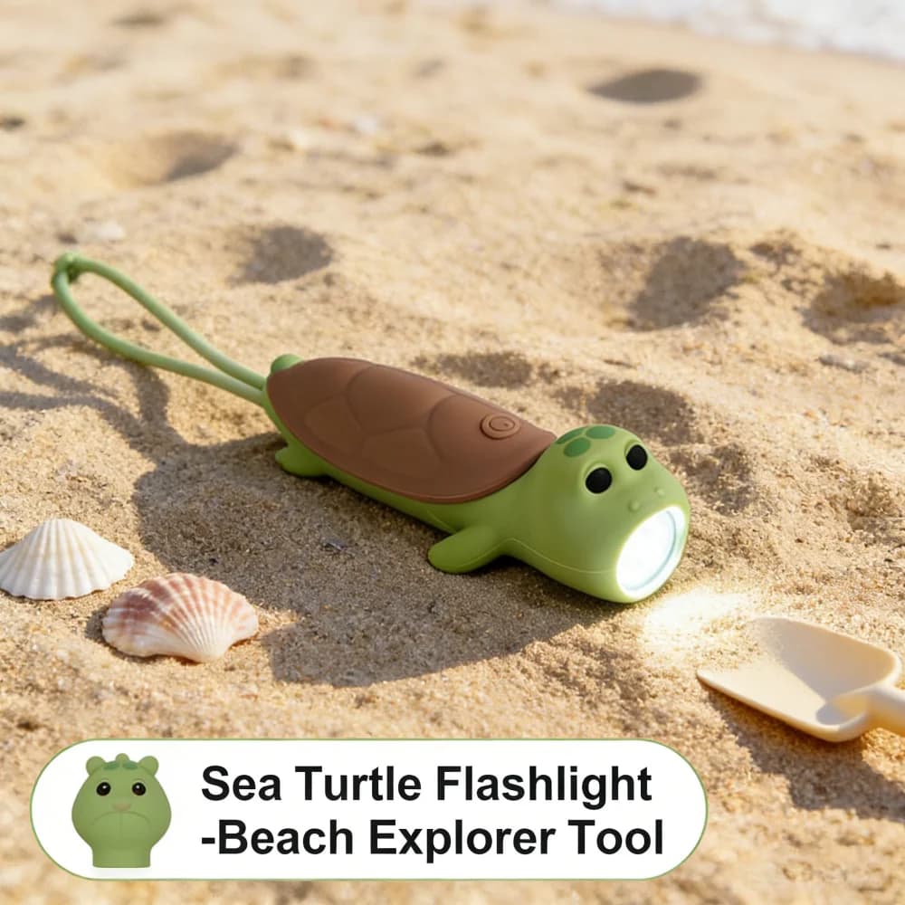 New Soft Silicone LED Flashlight USB Rechargeable Light Bear Rabbit Portable Outdoor Household Bedtime Story Torch For Children - 3