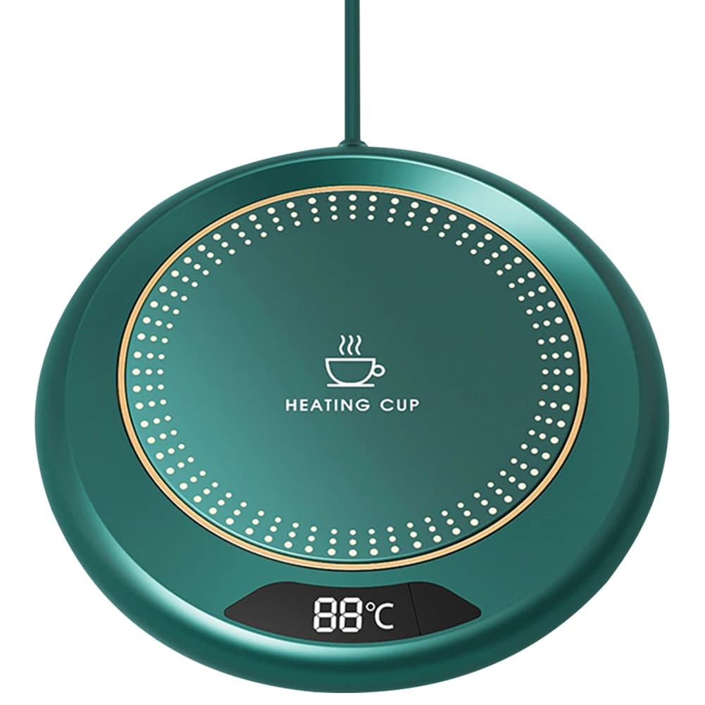 مدفأة أكواب قهوة مع 3 إعدادات حرارة - لوحة تسخين محمولة للسفر والمكتب والمنزل - 6