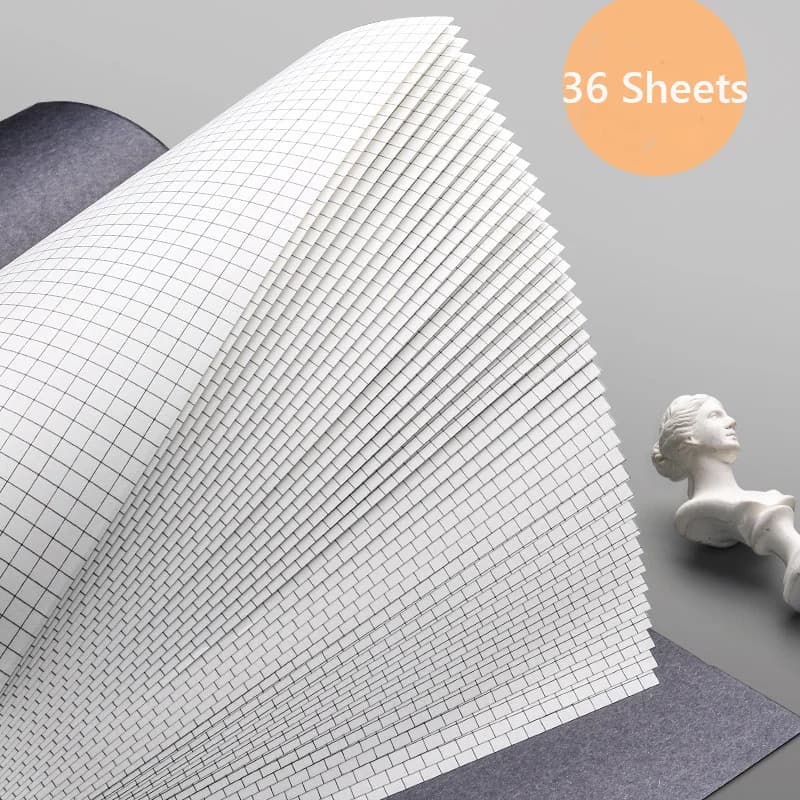 دفتر ملاحظات مبطن بشبكة فارغة ، دفتر يوميات ، دفتر رسم ، رسم ، رسم ، رسم ، جرافيتي ، مفكرة ، أدوات مكتبية ، A4 ، A5 ، B5 - 4