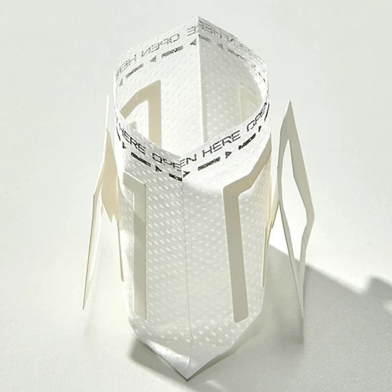 50/100 قطعة أكياس فلتر القهوة يمكن التخلص منها حزمة ورق قهوة بالتنقيط محمولة أذن معلقة ملحقات قهوة الإسبريسو أداة الشاي - 3