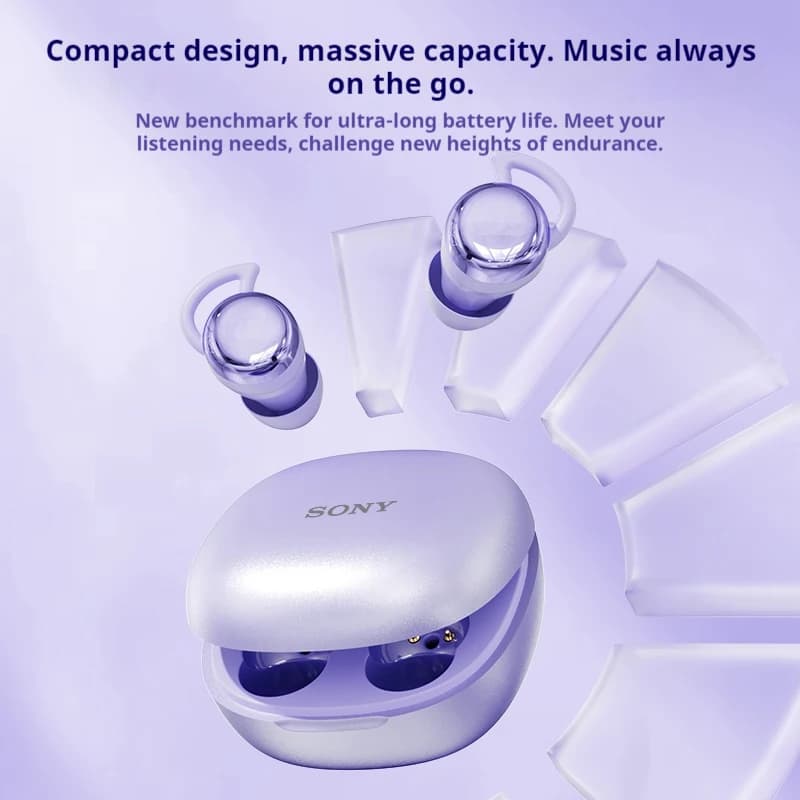 سوني X62 برو سماعات بلوتوث لاسلكية أصلية سماعات رياضية تحكم باللمس صوت ستيريو HiFi سماعات أذن مع مايكروفون - 5