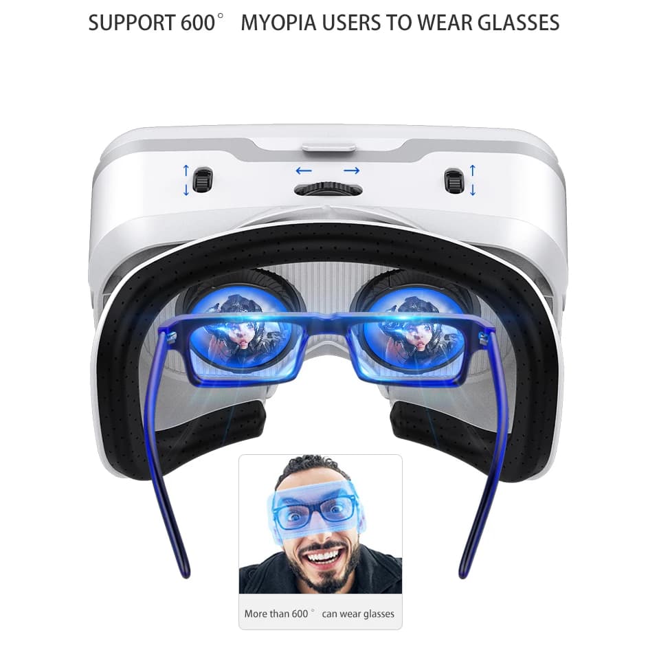 VR Shinecon 10.0 Helmet 3D Glasses Virtual Reality Casque For Smartphone Smart Phone Goggles Headset Viar Video Game Binoculars - 2