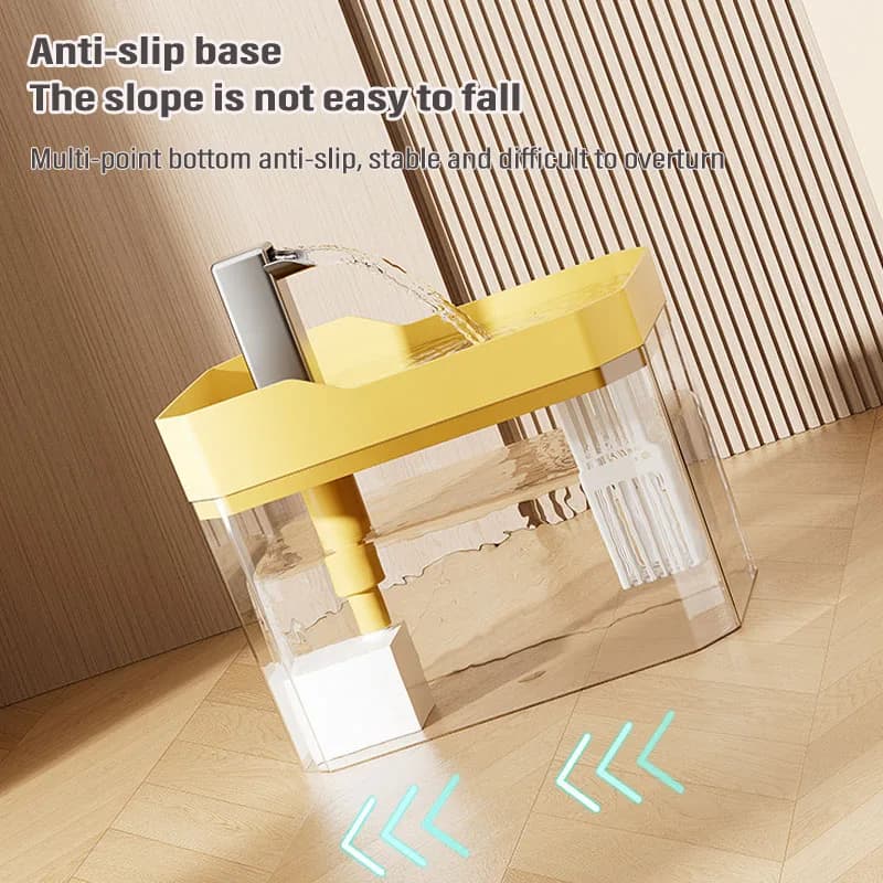 موزع مياه أوتوماتيكي جديد على شكل قطة لعام 2025، مرشحات تعميم للشرب، موزع مياه أوتوماتيكي ذكي للحيوانات الأليفة - 4