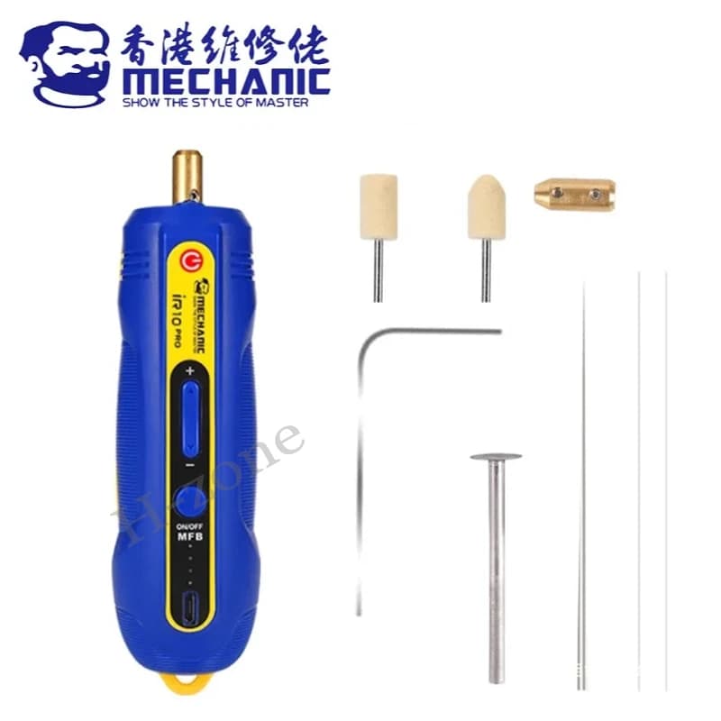 MECHANIC IR10 Pro IR13 IR14 IR16 Electric OCA Glue Removal Tools Rechargeable for Phone Screen Cleaning Grinding Cutting Polish - 3