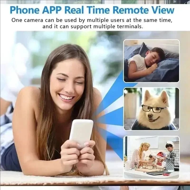 كاميرا Mini X5 لاسلكية بدقة 1080P، مراقبة أمنية، رؤية ليلية، كاشف حركة، مسجل فيديو صغير، مراقبة منزلية ذكية - 6