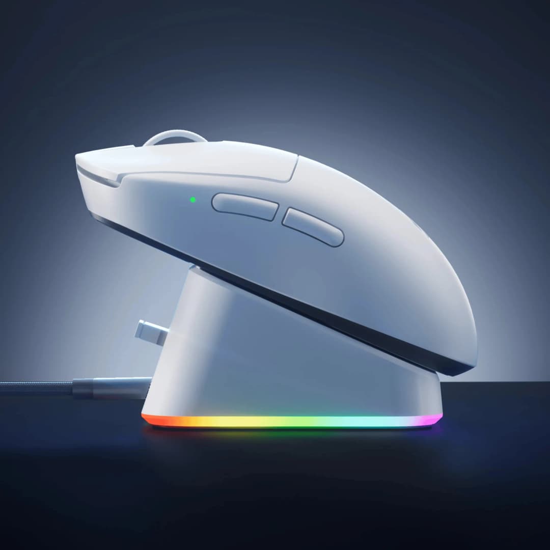ماوس ألعاب لاسلكي خفيف الوزن MCHOSE A7 V2 معدل استطلاع مزدوج 8000 هرتز PAW3950 TI ماوس ألعاب إلكترونية ومكتب - 6