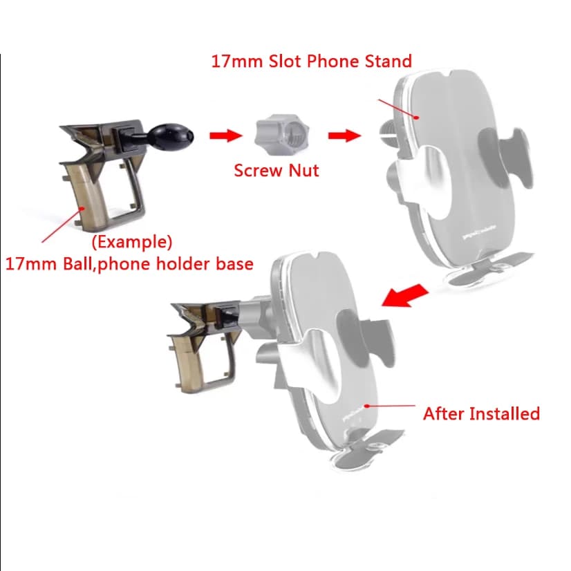 حامل هاتف مخصص لسيارات فولفو S60 V60 XC40 موديلات 2020-2023، S90 V90 XC90 موديلات 2015-2023، XC60 موديلات 2009-2022 - 6