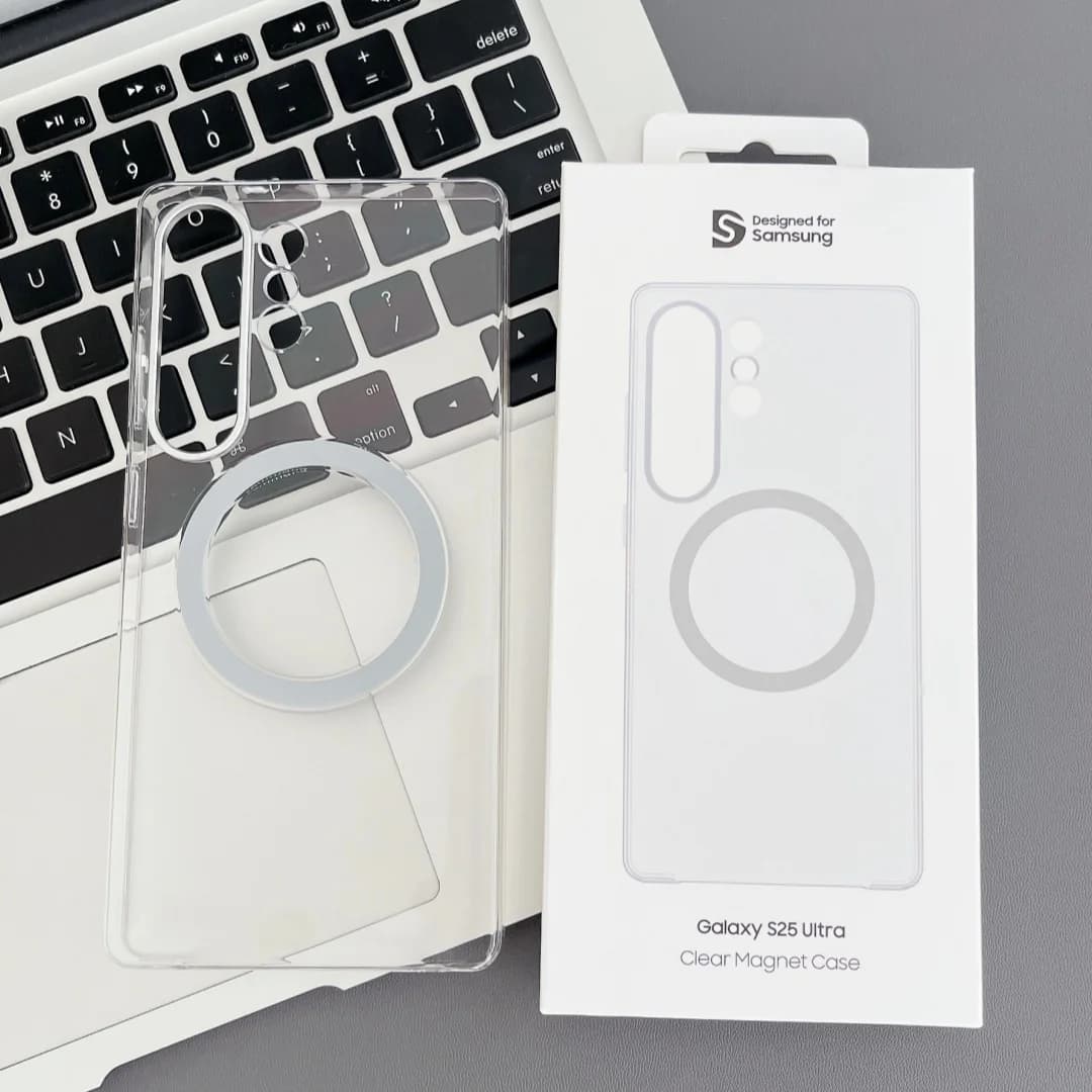 Spigen TPU Matte MagFit Magnetic Crystal Clear Case For Samsung S26 Ultra S25 S26 Plus Wireless Charging Shockproof Soft Cover - 2