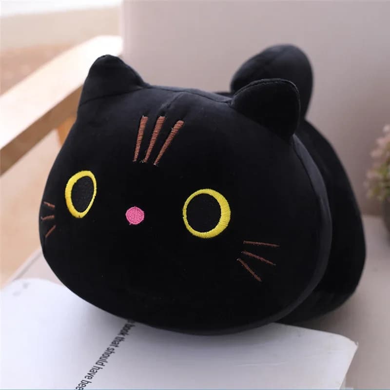 20cm Cute Soft Cat Plush Pillow Sofa Cushion Kawaii Plush Toy Stuffed Cartoon Animal Doll Lovely Gift - 4