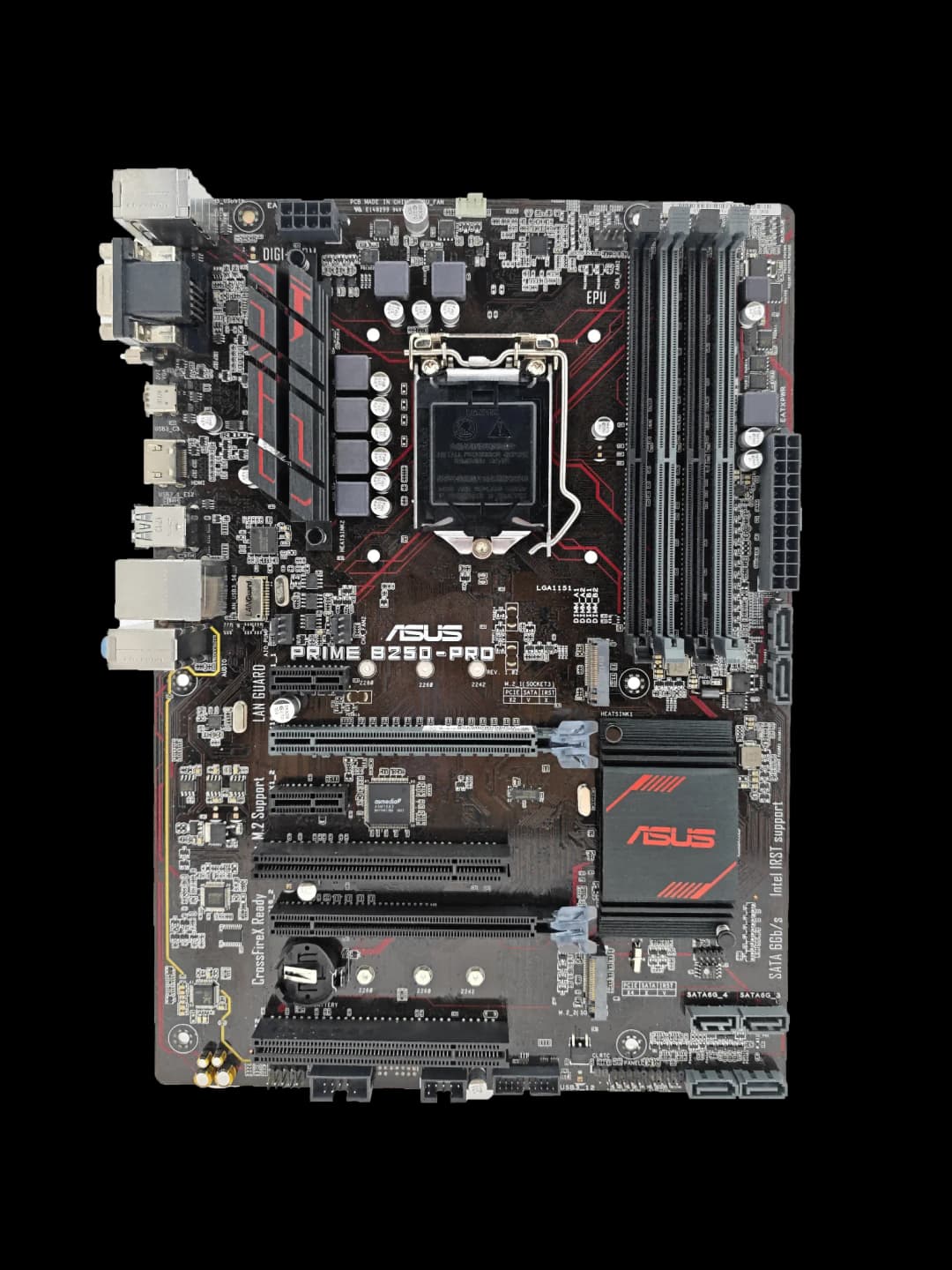 ASUS PRIME B250-PRO Motherboard Socket LGA1151 CPU DDR4 2400 MHz Memory Chipset B250 ATX Mainboard - 2