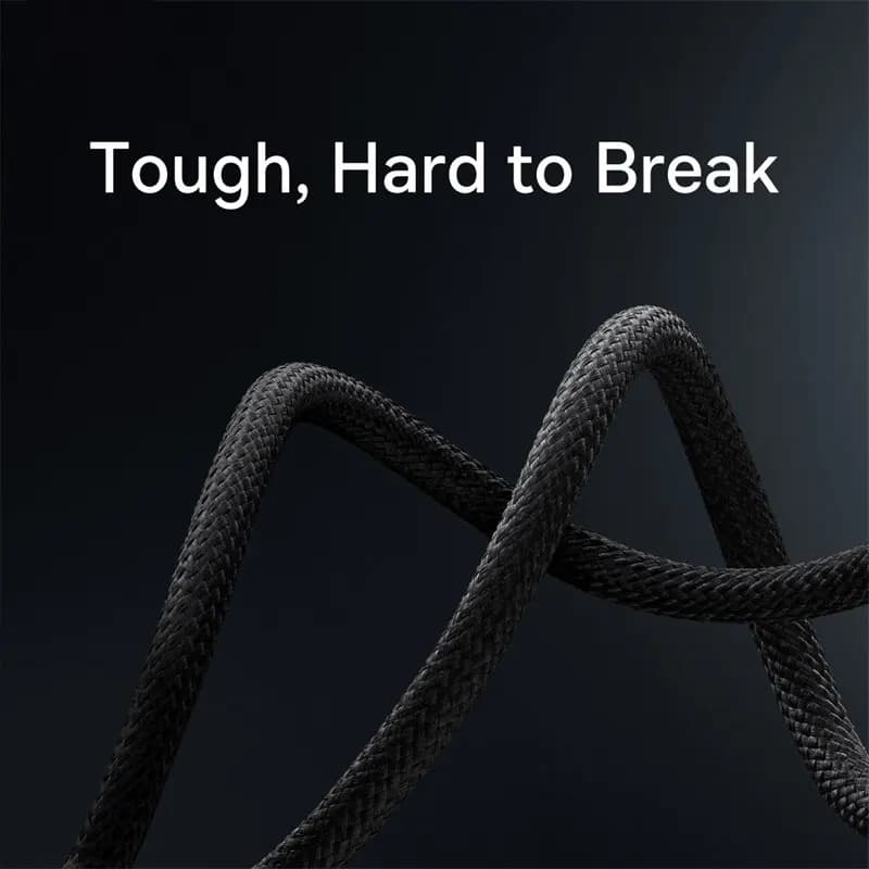 كابل Baseus 100 واط USB C إلى Type C لهاتف iPhone 16 و15 بلس وبرو ماكس وشحن سريع PD وكابل شاحن لجهاز Macbook وXiaomi وSamsung - 5