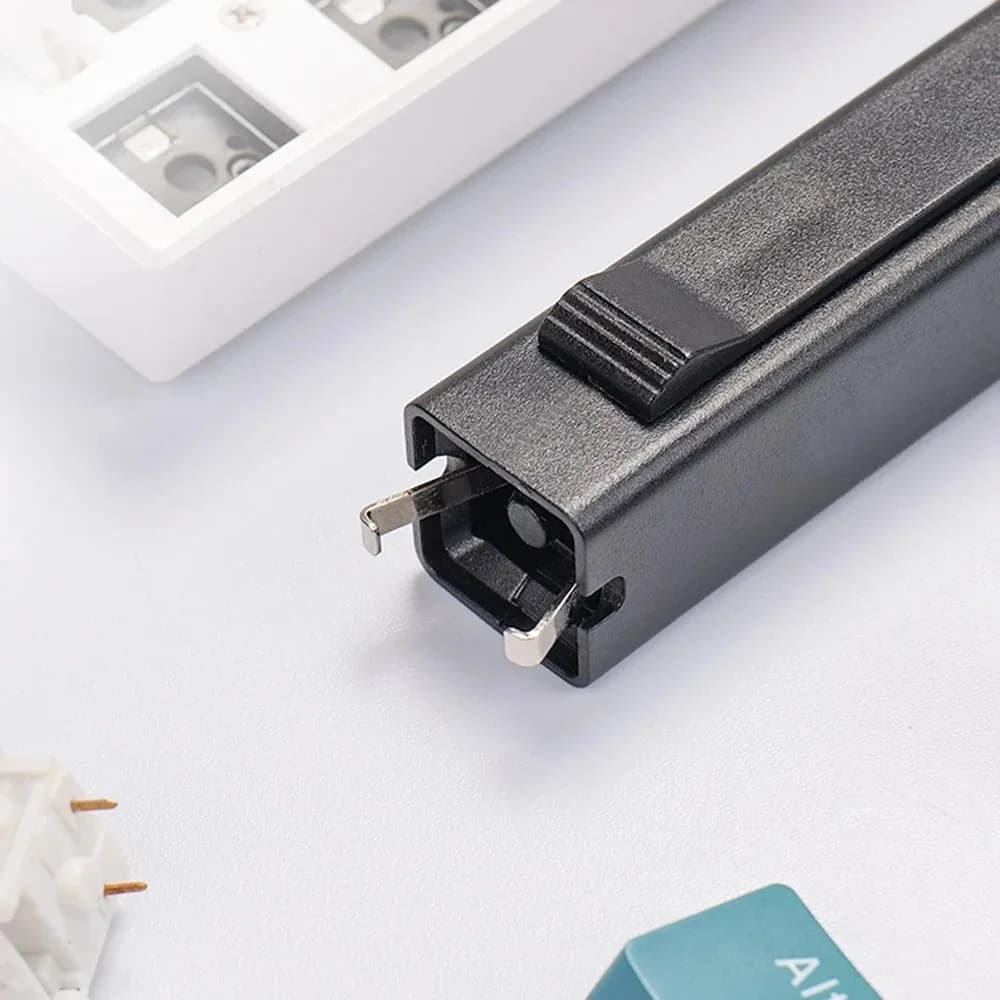 أداة سحب مفتاح 2 في 1 أداة سحب غطاء المفتاح لسحب مفتاح التبديل للوحات المفاتيح الميكانيكية ولوحات مفاتيح الألعاب أدوات تنظيف DIY - 6