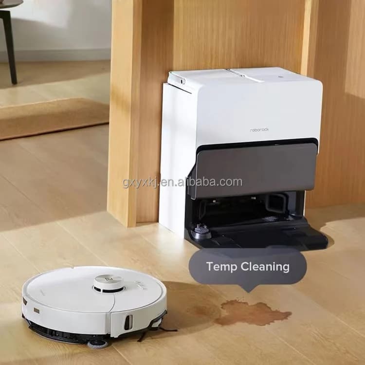 إصدار عالمي Roborock S8 MaxV Ultra مكنسة كهربائية روبوتية فعالة تنظيف ومسح الأرضيات