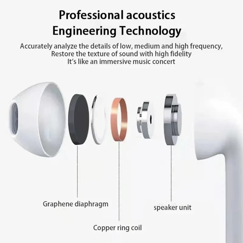 سماعات أذن BOSEbye Air Pro 6 أصلية TWS 9D HIFI، سماعات بلوتوث موسيقية لأيفون وأندرويد، سماعات رأس لاسلكية - 3