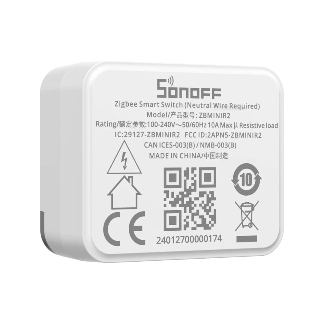 SONOFF Zbminir2 Extreme Zigbee Smart Switch Smart Home DIY Switch Module ZBMini External Switch Control Via eWelink APP Alexa - 5