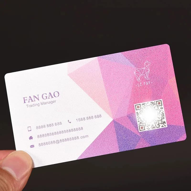 personalized pvc card Business Card Custom 100Matte card personalized Plastic CardCustom cardsfor business personalizedpvc carb - 3