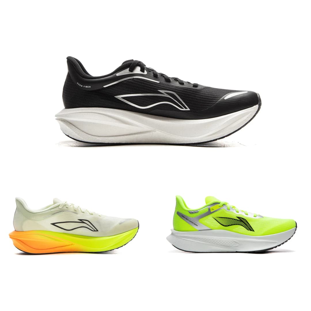 أحذية الجري للسباقات للرجال من لي نينغ فيديان 5 تشالنجر، وسادة سوبر بوم، لوحة ألياف الكربون، حذاء سنيكرز للمنافسة ARMV001 - 2