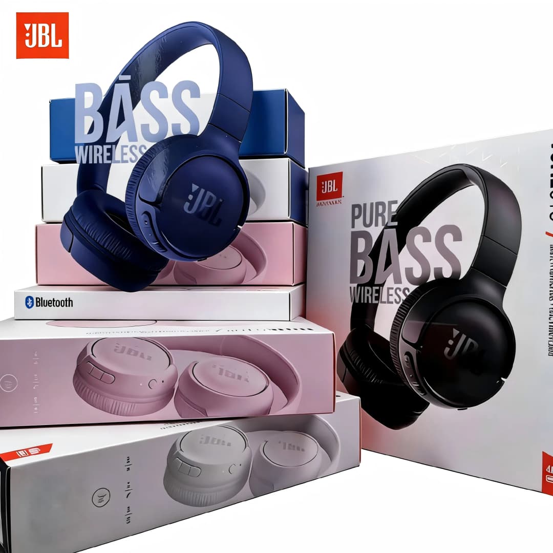 سماعات بلوتوث لاسلكية JBL Tune 510 BT، صوت Purebass، شحن سريع، بطارية طويلة الأمد، سماعة أذن محمولة T510 BT - 6