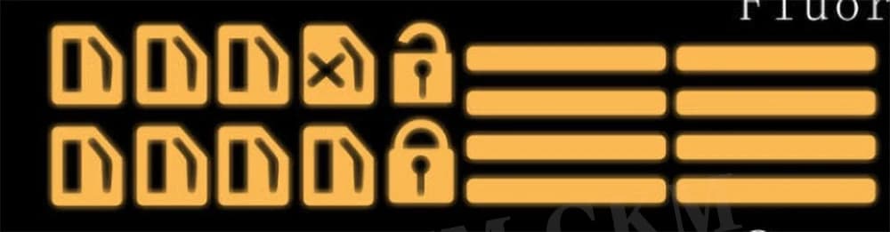 1set Car Windows Control Panel Luminous Decals Door Window Lift Switch Decoration Car Interior Sticker Auto Accessories - 3
