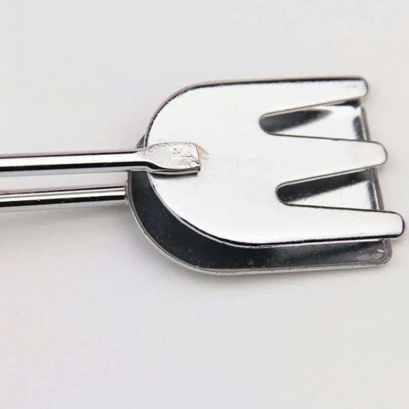 Multifunctional Stainless Steel Grill Tongs Food Vegetable Meat Tongs Charcoal Clamps Frying Tongs Portable Tongs Outdoor Gadget - 4